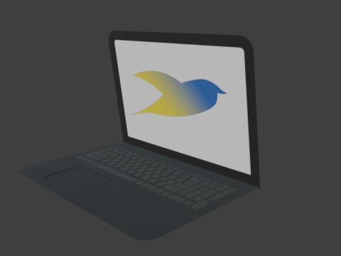 Notebook 3D Model
