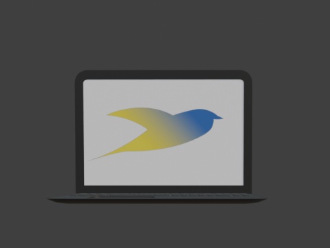 Notebook 3D 模型