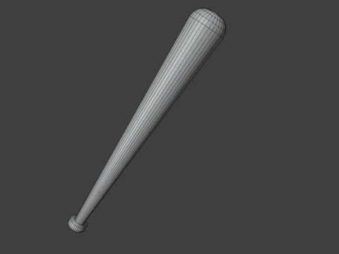 Bat 3D Model
