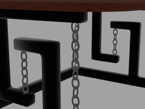 テーブル 3Dモデル