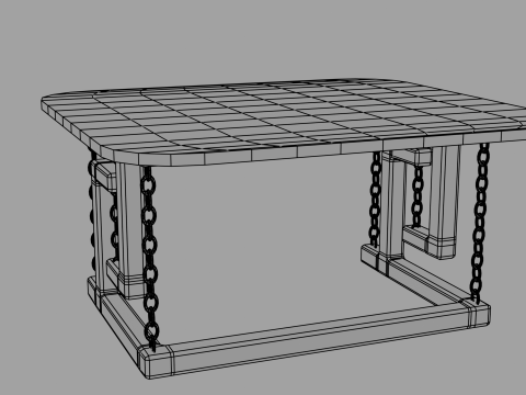 Table Modèle 3D