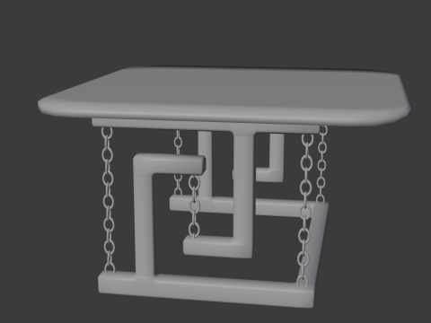 Table Modèle 3D