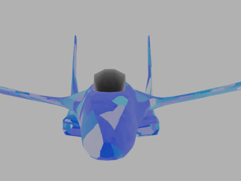 Su-27 3D Model