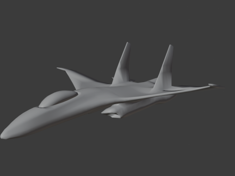 Su-27 3D 모델