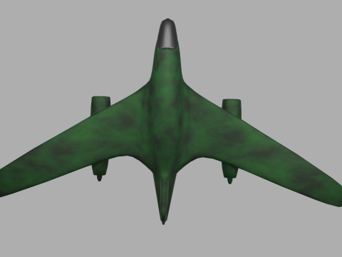 Airplane 3D 模型
