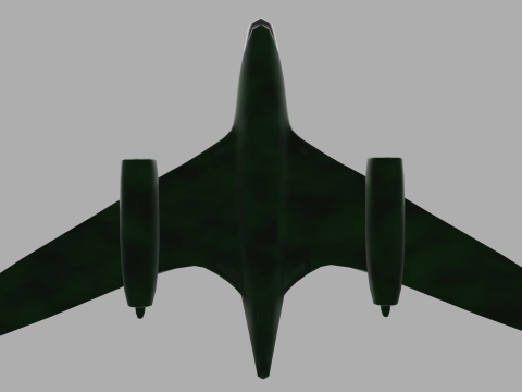 Airplane 3D 模型
