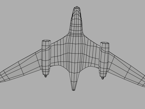Airplane 3D 模型