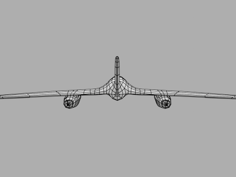Airplane 3D 模型