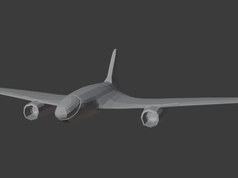 Airplane 3D 模型