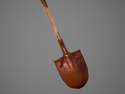 Shovel 3D 모델