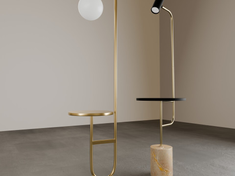 Floor Lamps Modelo 3D