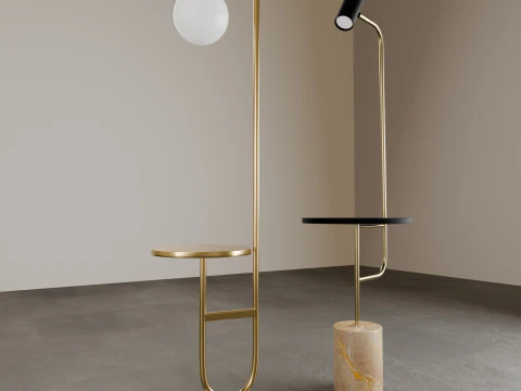 Floor Lamps 3D Model