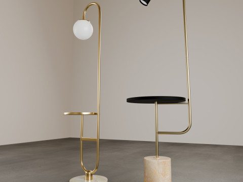 Floor Lamps 3D Модель