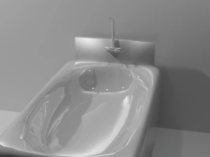 स्नानघर 3D मॉडल