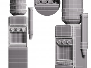 Cooler Electronic Marble Modèle 3D
