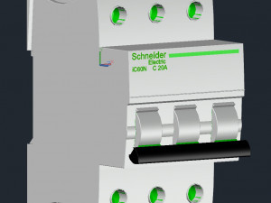 Thermomagnetic Schneider 3D Model