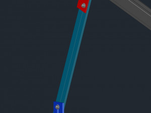 Solar panel arrangement Modello 3D