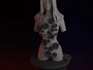 Scultura del corpo femminile Modello 3D
