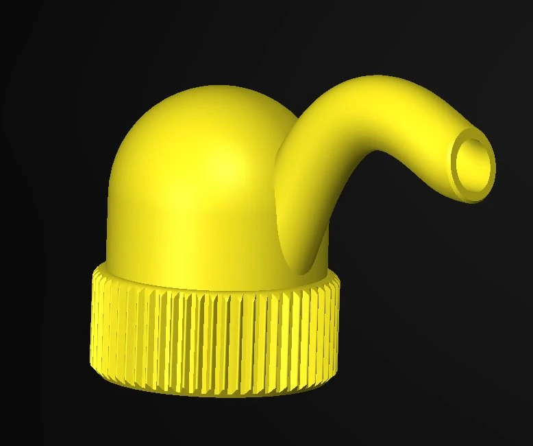 Bottle Cap 3D Print Model .c4d .max .obj .3ds .fbx .stl .blend 