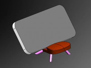 खड़ा होना 3D प्रिंट मॉडल