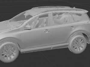 Toyota RAV4 3D-Modell
