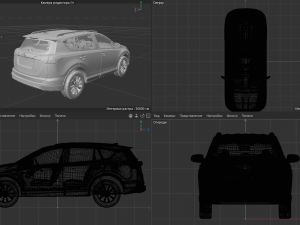 Toyota RAV4 Modelo 3D