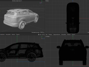 Toyota RAV4 3D Model
