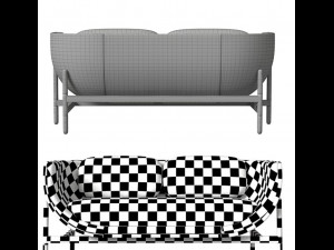 Casala Capsule Lounge 2 Seater Model 3D