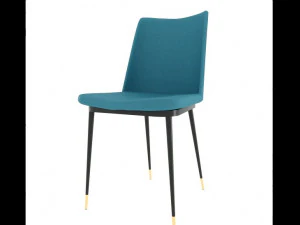 Dining table Detroit chair Melissa 3D Model