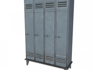Metal cabinet 3D मॉडल