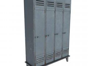 Metal cabinet 3D Model