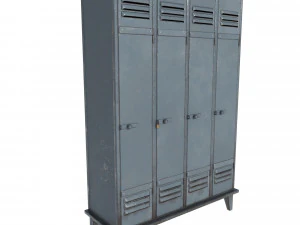 Metal cabinet 3D Model