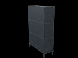 Metal cabinet 3D Model
