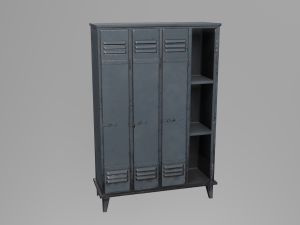 Metal cabinet 3D Model