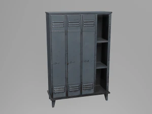 Metal cabinet 3D Model