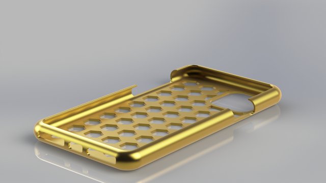 IPhone 11Pro phone case 3D 모델 .c4d .max .obj .3ds .fbx .stl .blend 
