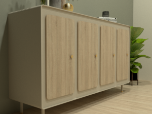 Minimalist sideboard Model 3D