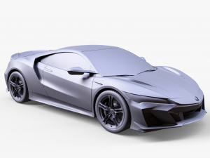 Acura NSX Type S 2022 3D Модель