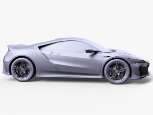 Acura NSX Type S 2022 3D Model