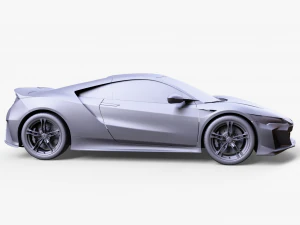 Acura NSX Type S 2022 3D Model