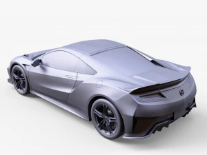 Acura NSX Type S 2022 3D Model