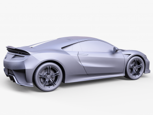 Acura NSX Type S 2022 3D Model