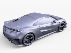 Acura NSX Type S 2022 3D Model