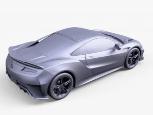 Acura NSX Type S 2022 3D Model