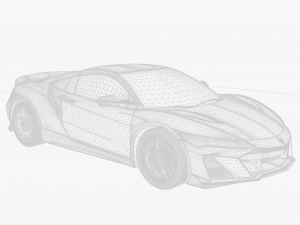 Acura NSX Type S 2022 3D Model