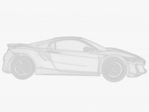 Acura NSX Type S 2022 3D Model