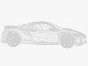 Acura NSX Type S 2022 3D Model