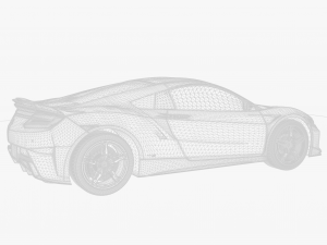 Acura NSX Type S 2022 3D Model