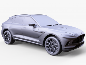 Aston Martin DBX Straight SIX 2022 Modelo 3D