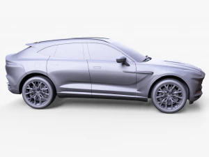 Aston Martin DBX Straight SIX 2022 3D Model